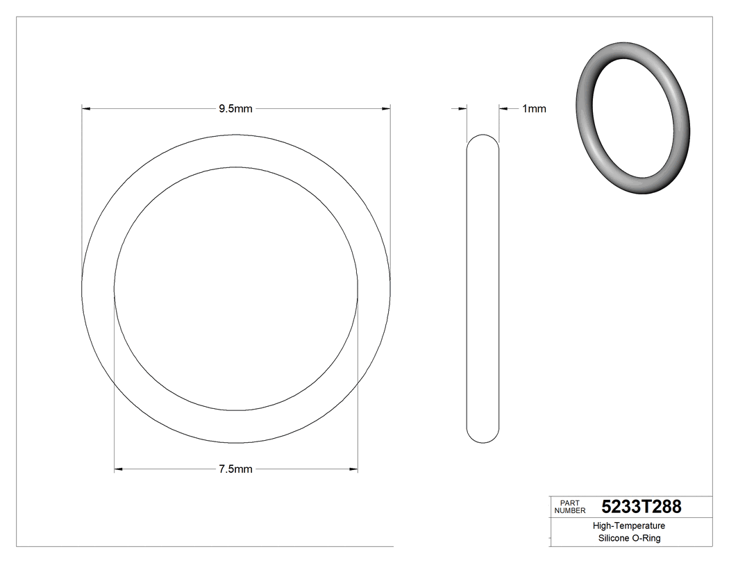 Technical drawing - 5233T288